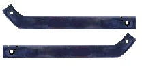 QUARTER GLASS CHANNEL GASKETS ,COUP NEW 66-67 A-BODY