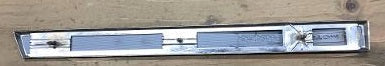 DASH HANDLE STRIP , USED 66 TEMPEST CUSTOM