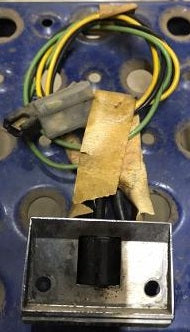 REAR DEFOGGER SWITCH ,USED 60-68 CADILLAC