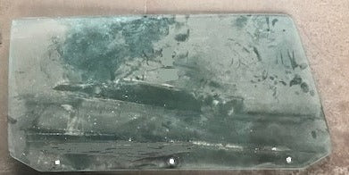 DOOR GLASS ,LEFT HDT CLEAR USED 65 A-BODY HARDTOP