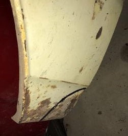 FRONT FENDER, LEFT, USED, 64 CHEVELLE