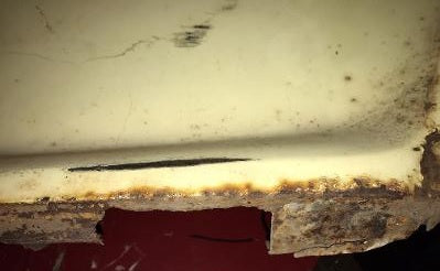 FRONT FENDER, LEFT, USED, 64 CHEVELLE