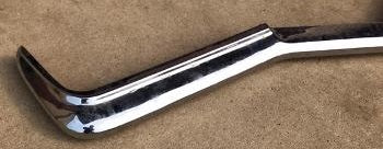 FRONT UPPER BUMPER ,USED 71 72 RIVIERA