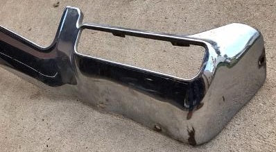 FRONT LOWER BUMPER ,USED 71 72 RIVIERA