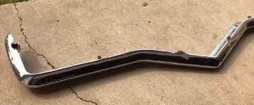 FRONT UPPER BUMPER ,USED 71 72 RIVIERA