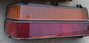 TAIL LIGHT LENS ,LEFT USED 77 78 LESABRE