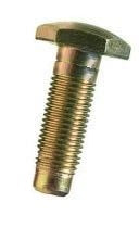 SEAT BELT BOLT, NEW, CADMIUM, FINE THREAD, 64-66 GM CARS