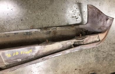 FRONT BUMPER ,USED 76 FIREBIRD TRANS AM