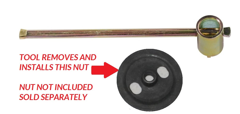 WINDOW GLASS ROUND NUT REMOVAL TOOL