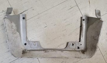 REAR LICENSE PLATE LOWER FILLER, USED, 78-83 MALIBU