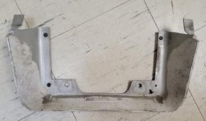 REAR LICENSE PLATE LOWER FILLER, USED, 78-83 MALIBU