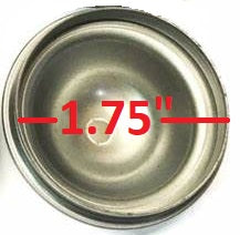 WHEEL BEARING DUST CAP ,1.75" EACH, NEW 64-72