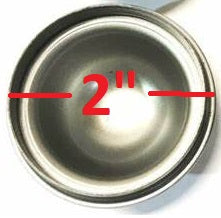WHEEL BEARING DUST CAP, 2" DIA, EACH 70-93