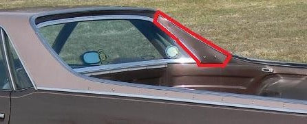 QUARTER SAILPANEL ,RIGHT, STEEL USED 78-87 ELCAMINO