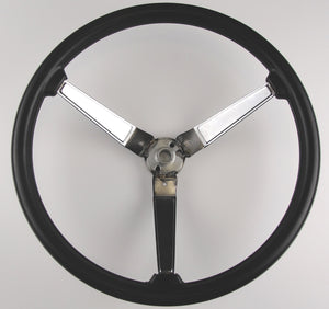 STEERING WHEEL ,FOAM 3 SPOKES NEW 71-77 PONTIAC