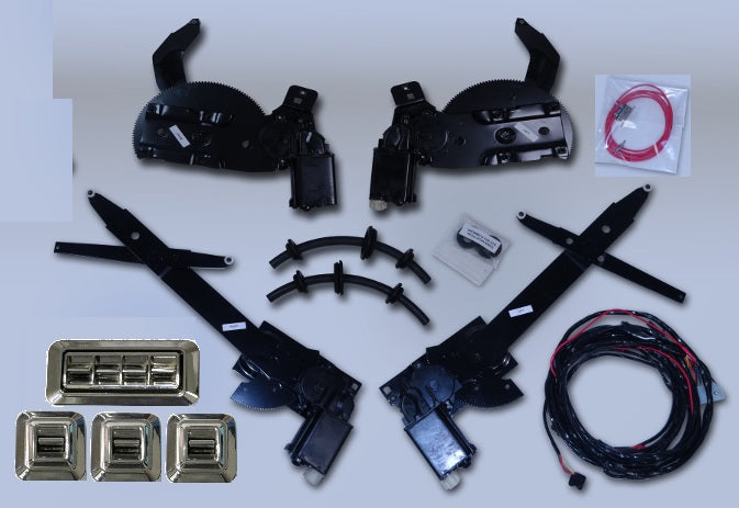 POWER WINDOW KIT, HARDTOP, NEW, 64-65 A-BODY