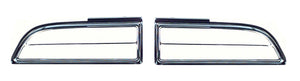 TAIL LIGHT BEZELS ,NEW PAIR 70-73 TA FIREBIRD