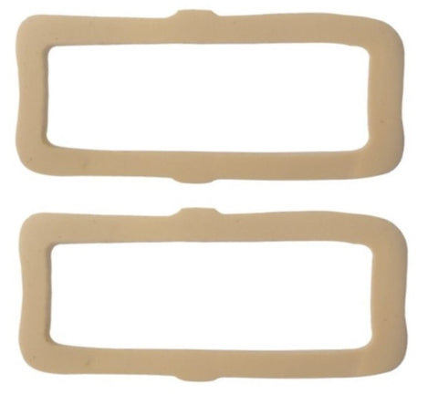PARK LIGHT LEN GASKETS, NEW, PR, 63 IMPALA BELAIR