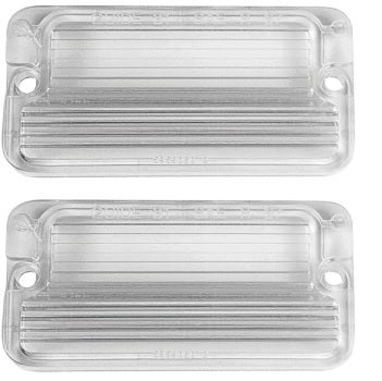 BACKUP LIGHT LENS, NEW, PAIR, 67 PONTIAC SUPREME 442 GS SKY