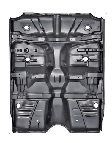FLOOR PAN, FULL, w/BRACES, INNER ROCKERS, 61-64 IMPALA