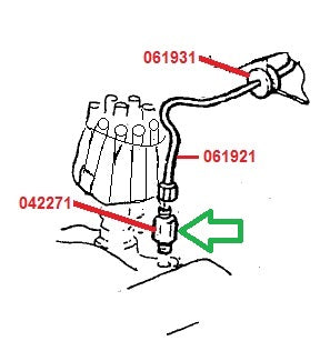 OIL PRESSURE GAUGE HOSE FITTING, SMALL BLOCK, 67-76 CHEVY