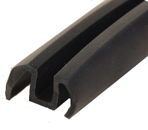 TAILGATE GLASS RUBBER CHANNEL ,30" NEW M SHAPED