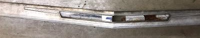 HOOD LIP MOLDING ,USED 64 IMPALA