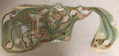 DASH GAUGES CIRCUIT BOARD ,USED 80 TRANS AM