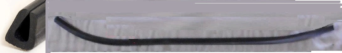 GLASS SETTING RUBBER CHANNEL ,1/4" NEW U SHAPED