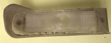 PARK LIGHT LENS ,RIGHT USED 66 CATALINA BONNEVILLE