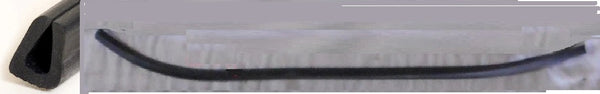 GLASS SETTING RUBBER CHANNEL ,1/4" NEW U SHAPED