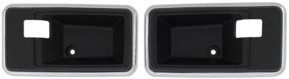 DOOR HANDLE BEZELS ,NEW PAIR 77-81 X F-BODY