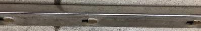 TOP OF DOOR MOLDING ,RIGHT USED 70-72 CUTLASS SUPREME