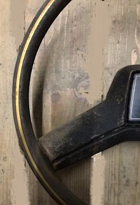 STEERING WHEEL ASSMY ,2 SPOKE USED 78-88 MONTE ELCAMINO