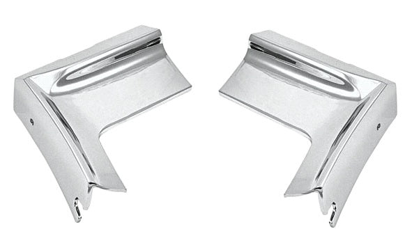 QUARTER LOWER MOLDING CORNERS ,PAIR NEW 67 SUPREME 442