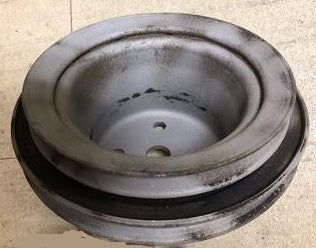 PS PUMP PULLEY ,454 2 GROOVE USED 75-83 CHEVY TRUCK