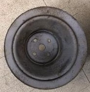 FAN PULLEY ,3 GROOVE AC USED 71 OLDS,