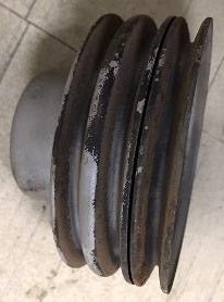 FAN PULLEY ,3 GROOVE AC USED 71 OLDS,