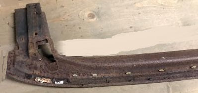 CONVERTIBLE TOP HEADER BOW ,USED 64 65 A-BODY