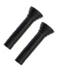 DOOR LOCK KNOB ,BLACK PAIR NEW 64-66 A-B-BODY