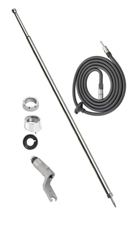 ANTENNA ASSEMBLY ,FRONT NEW 66 67 GTO  COMPLETE,