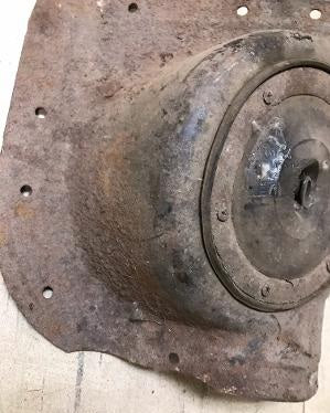 SHIFTER TUNNEL HUMP ,USED 62-64 NOVA