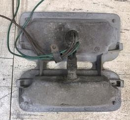 TAIL LIGHT HOUSING ,USED 71-72 CUTLASS 442