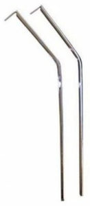 QUARTER GLASS UPPER CHROME ,NEW PAIR 62-65 NOVA COUP