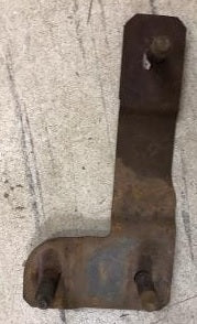 FRONT BUMPER PLATE W/STUDS ,LEFT 73 IMPALA CAPRICE