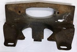 REAR BUMPER BRACKET, CENTER, USED, 66 67 CHEVELLE