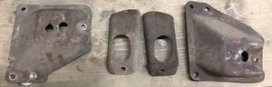 ENGINE FRAME MOUNTS ,OHC6, ON FRAME USED 67-9 FIREBIRD