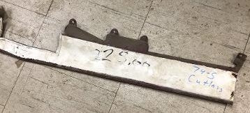 REAR BUMPER FILLER ,CENTER USED 74 75 CUTLASS