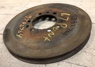 CRANK PULLEY, 1 GROOVE, ADD FOR AC, USED, 67 PONTIAC