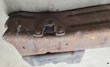 REAR BUMPER REINFORCEMENT ,USED 76-78 TRANS AM FIREBIRD